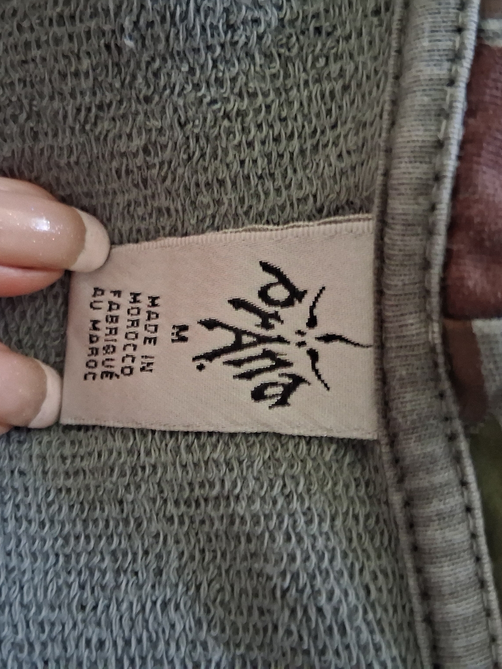 PrAna Women's Gray Zip-Up Hoodie with Floral Embroidery - Picture 6 of 6